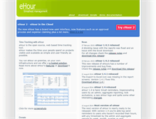 Tablet Screenshot of ehour.nl